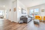 Wohnzimmer - Penthaus Laboe - Top-Hundeurlaub