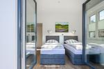 Schlafzimmer - Penthaus Laboe - Top-Hundeurlaub