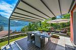überdachte Terrasse modern ausgestattet - Verde - Top-Hundeurlaub