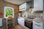 Ferienhaus Sommerfrische Küche / Küchenzeile - Ferienhaus Sommerfrische am Müritzsee - Top-Hundeurlaub