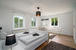 Ferienhaus Sommerfrische Schlafzimmer - Ferienhaus Sommerfrische am Müritzsee - Top-Hundeurlaub