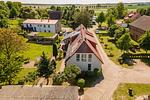 FeWo Müritzblick Vogelperspektive - Ferienwohnung Müritzblick mit Wasserblick - Top-Hundeurlaub