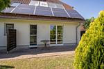 FeWo Müritzblick Fassade / Eingang - Ferienwohnung Müritzblick mit Wasserblick - Top-Hundeurlaub