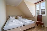 FeWo Müritzkoje Schlafzimmer - Ferienwohnung Müritzkoje - Top-Hundeurlaub