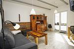 Wohnzimmer - FeWo2: Terrasse,Garten,Meerblick - Top-Hundeurlaub