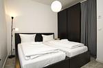 Schlafzimmer - FeWo2: Terrasse,Garten,Meerblick - Top-Hundeurlaub