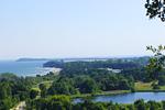 Landschaft - FeWo2: Terrasse,Garten,Meerblick - Top-Hundeurlaub