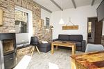 Wohnzimmer - FeWo1: Terrasse,Garten,Meerblick - Top-Hundeurlaub