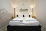 Schlafzimmer - FeWo1: Terrasse,Garten,Meerblick - Top-Hundeurlaub