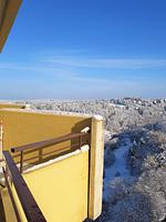 Balkon - App. 420 im Panoramic mit Pool und Sauna - Top-Hundeurlaub