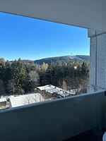 Balkon - Ferienwohnung Bocksbergblick im Ferienpark Hahnenklee - Top-Hundeurlaub