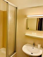 Badezimmer - Ferienwohnung Bocksbergblick im Ferienpark Hahnenklee - Top-Hundeurlaub