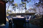 Terrasse - Chalet: strandnah, Terrasse - Top-Hundeurlaub