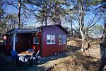 Terrasse - Chalet: strandnah, Terrasse - Top-Hundeurlaub