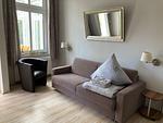 Wohnzimmer - 4 Rosenbogen - Ferienwohnung mit Wintergarten und Terrasse - Top-Hundeurlaub