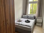 Schlafzimmer - 4 Rosenbogen - Ferienwohnung mit Wintergarten und Terrasse - Top-Hundeurlaub