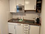 Küche / Küchenzeile - 4 Rosenbogen - Ferienwohnung mit Wintergarten und Terrasse - Top-Hundeurlaub