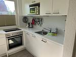 Küche / Küchenzeile - Maike - Wohnung mit Terrasse und kleinem Garten - Top-Hundeurlaub
