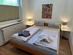 Schlafzimmer - Maike - Wohnung mit Terrasse und kleinem Garten - Top-Hundeurlaub