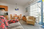 Wohnzimmer - Ferienwohnung 2 - Top-Hundeurlaub