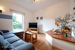 Wohnzimmer - Ferienhaus Luppath - Top-Hundeurlaub