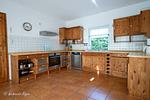 Küche / Küchenzeile - Ferienhaus Luppath - Top-Hundeurlaub