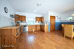 Küche / Küchenzeile - Ferienhaus Luppath - Top-Hundeurlaub