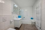 Badezimmer - Villa Marina App. 03 nur 450 m zum Strand - Hunde sind Willkommen - Top-Hundeurlaub