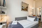 Schlafzimmer - App. 01 nur 100 Meter zum Strand mit Dusche - Top-Hundeurlaub