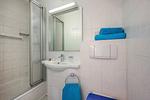 Badezimmer - App. 01 nur 100 Meter zum Strand mit Dusche - Top-Hundeurlaub