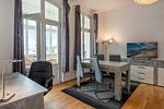 Wohnzimmer - Villa Marina App. 01 nur 450 m zum Strand mit Badewanne und Dusche - Top-Hundeurlaub
