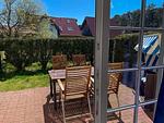 Terrasse - Feriendoppelhaus "Schäferhund" - Top-Hundeurlaub