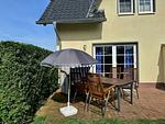 Terrasse - Feriendoppelhaus "Schäferhund" - Top-Hundeurlaub