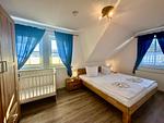 Schlafzimmer - Feriendoppelhaus "Schäferhund" - Top-Hundeurlaub