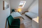 Schlafzimmer - Ferienhaus Wassermann - Top-Hundeurlaub