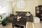 Wohnzimmer - Ferienwohnung Strandgut - Top-Hundeurlaub