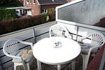 Balkon - Ferienwohnung Strandgut - Top-Hundeurlaub