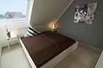 Schlafzimmer - Ferienwohnung Strandgut - Top-Hundeurlaub