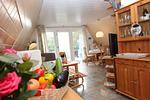 Wohnzimmer - Finnhütte 42 - Top-Hundeurlaub