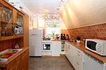 Küche / Küchenzeile - Finnhütte 42 - Top-Hundeurlaub