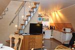 Wohnzimmer - Finnhütte 42 - Top-Hundeurlaub