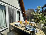 Terrasse - Finnhütte 42 - Top-Hundeurlaub