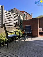 Terrasse - Ferienwohnung 1 - Top-Hundeurlaub