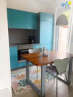 Küche / Küchenzeile - Ferienwohnung 1 - Top-Hundeurlaub