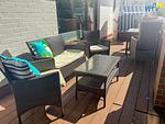 Terrasse - Ferienwohnung 2 - Top-Hundeurlaub