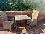 Terrasse - Ferienwohnung 2 - Top-Hundeurlaub