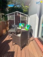 Terrasse - Ferienwohnung 2 - Top-Hundeurlaub
