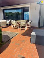 Terrasse - Ferienwohnung 5 - Top-Hundeurlaub
