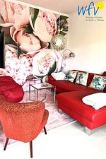 Wohnzimmer - Ferienwohnung 5 - Top-Hundeurlaub
