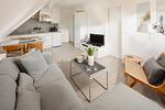 Wohnzimmer - Haus Bielefeld Ferienwohnung 35 - Top-Hundeurlaub
